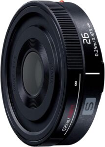 パナソニック(Panasonic) 単焦点 レンズ フルサイズ ミラーレス一眼 Lマウントシステム用 ルミックス LUMIX S 26mm F8