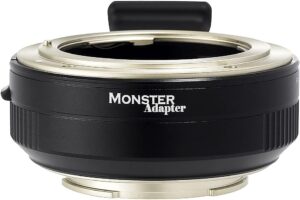 MonsterAdapter LA-FE1（ニコンFマウントレンズ → ソニーEマウント変換）
