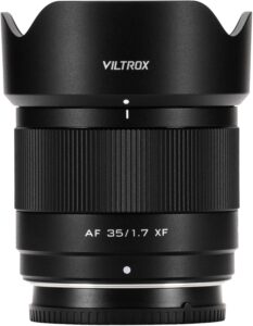 富士フィルムVILTROX AF 35mm F1.7 X マウント レンズ