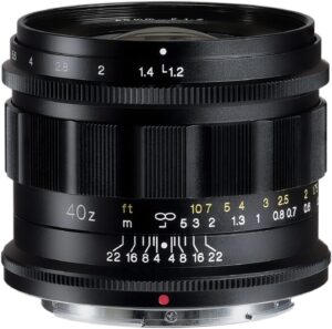 Voigtlander フォクトレンダー NOKTON 40mm F1.2 Aspherical Zマウント