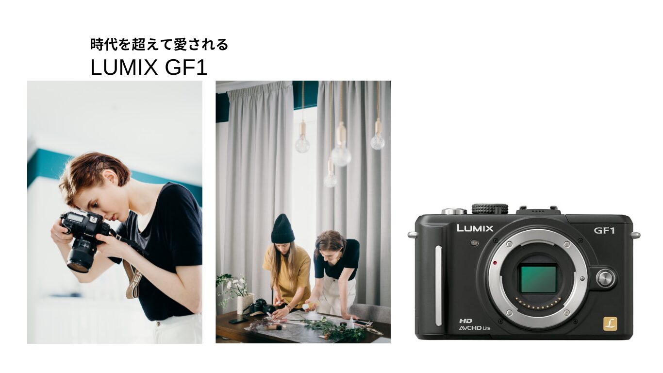 Panasonic's mirrorless single-lens camera, LUMIX GF1